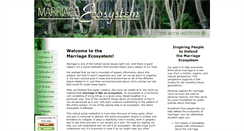 Desktop Screenshot of marriage-ecosystem.org
